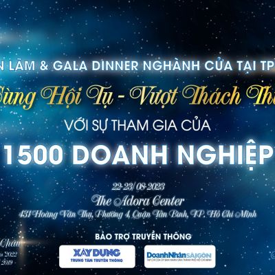 SẮP DIỄN RA TRIỂN LÃM NGÀNH CỬA VÀ GALA DINNER LỚN NHẤT TRONG NĂM CHỦ ĐỀ CÙNG HỘI TỤ – VƯỢT THÁCH THỨC