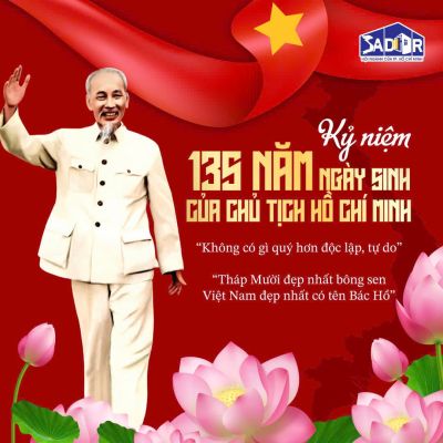 Kỷ niệm 135 năm ngày sinh của Chủ tịch Hồ Chí Minh (19/5/1890 - 19/5/2025)