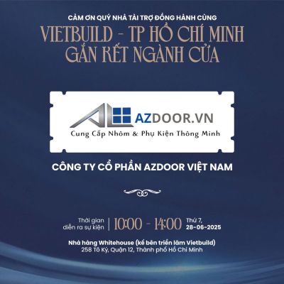 CẢM ƠN ĐƠN VỊ ĐỒNG HÀNH – CÔNG TY CỔ PHẦN AZDOOR VIỆT NAM (AZDOOR.VN)