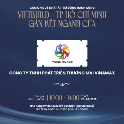CẢM ƠN ĐƠN VỊ ĐỒNG HÀNH – CÔNG TY TNHH PHÁT TRIỂN THƯƠNG MẠI VINAMAX